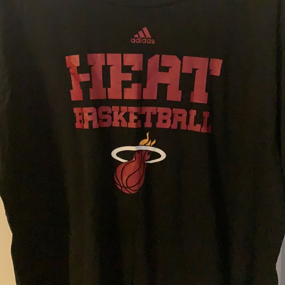 Black Heat Basketball Adidas T-shirt